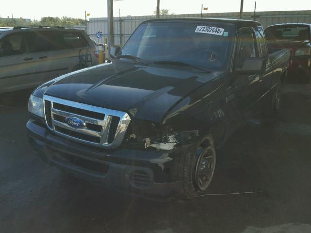 1FTYR14U38PA42502 - 2008 FORD RANGER SUP BLACK photo 2