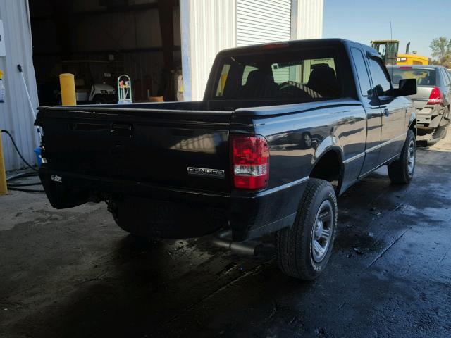 1FTYR14U38PA42502 - 2008 FORD RANGER SUP BLACK photo 4