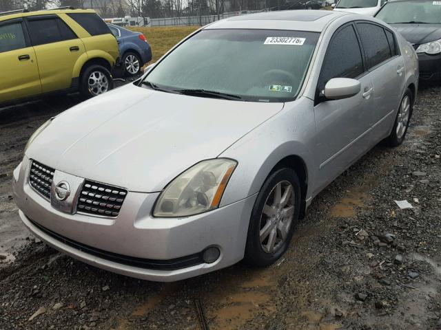 1N4BA41E56C834169 - 2006 NISSAN MAXIMA SE SILVER photo 2