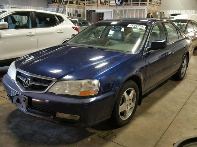 19UUA56663A002858 - 2003 ACURA 3.2TL BLUE photo 2