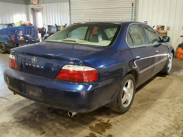 19UUA56663A002858 - 2003 ACURA 3.2TL BLUE photo 4