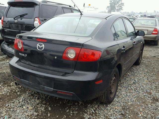 JM1BK12F351341758 - 2005 MAZDA 3 I BLACK photo 4