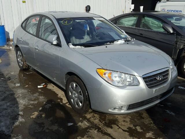 KMHDU46D78U565725 - 2008 HYUNDAI ELANTRA GL SILVER photo 1