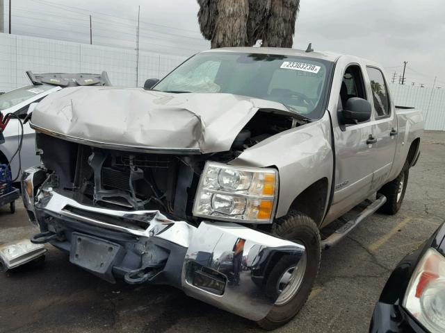 1GCHC23K57F522164 - 2007 CHEVROLET SILVERADO GRAY photo 2