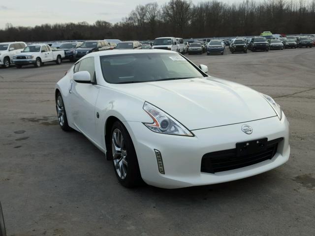 JN1AZ4EH1EM632508 - 2014 NISSAN 370Z BASE WHITE photo 1