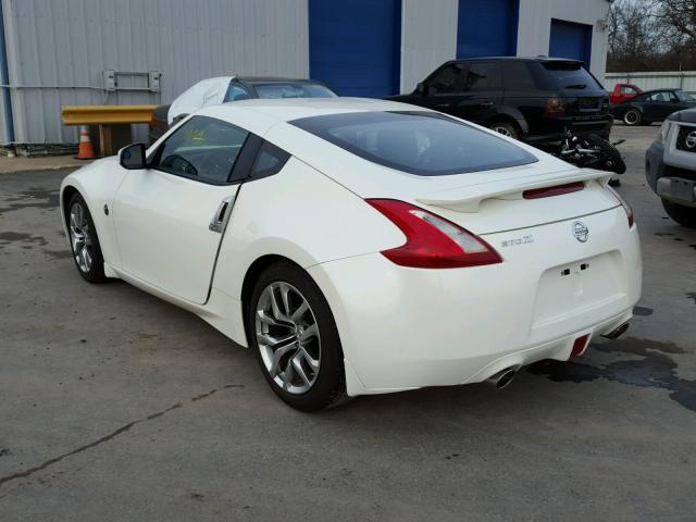 JN1AZ4EH1EM632508 - 2014 NISSAN 370Z BASE WHITE photo 3