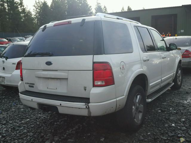 1FMDU75W03ZA97305 - 2003 FORD EXPLORER L WHITE photo 4