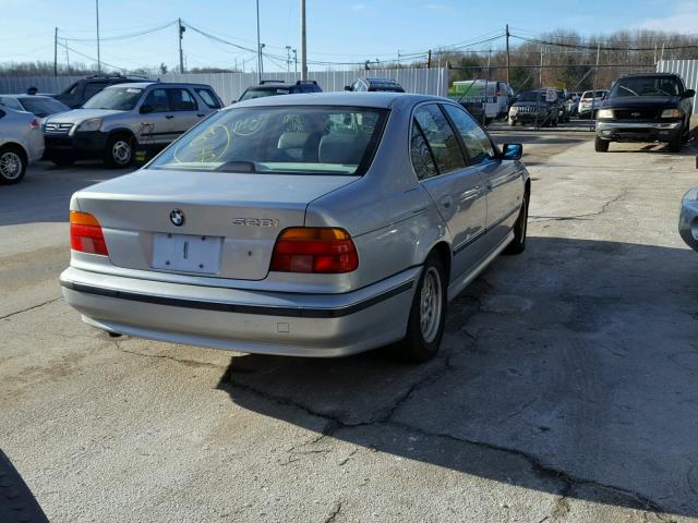 WBADD6329VBW25768 - 1997 BMW 528 I AUTO SILVER photo 4