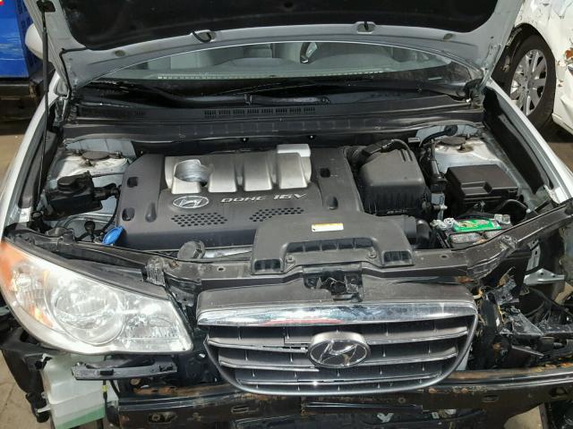 KMHDU46DX7U016857 - 2007 HYUNDAI ELANTRA GL SILVER photo 7