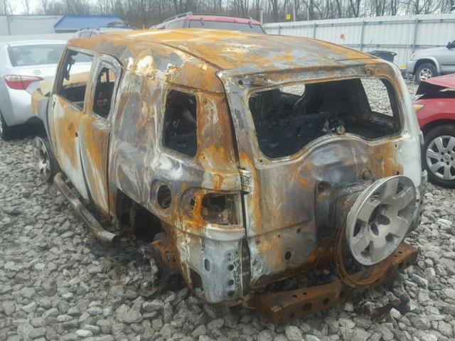 JTEBU11F370057479 - 2007 TOYOTA FJ CRUISER BURN photo 3