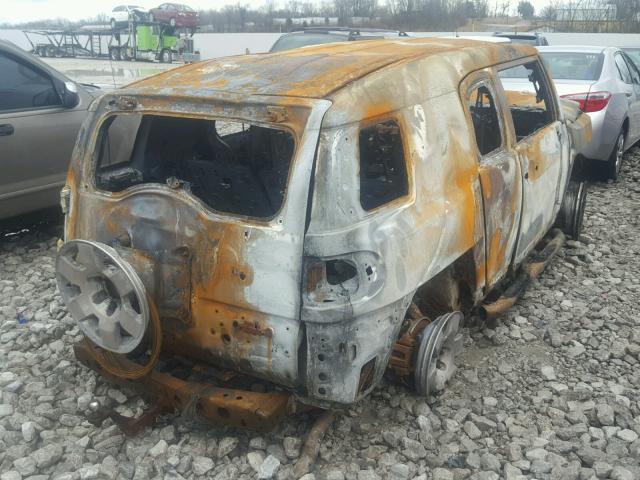 JTEBU11F370057479 - 2007 TOYOTA FJ CRUISER BURN photo 4