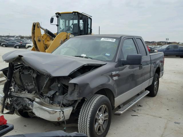 1FTRX12W15FA97840 - 2005 FORD F150 SILVER photo 2