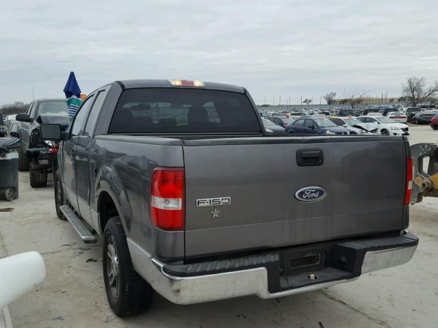 1FTRX12W15FA97840 - 2005 FORD F150 SILVER photo 3