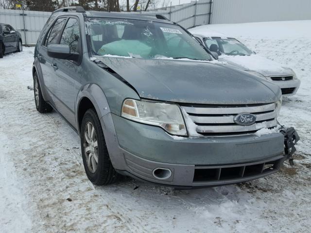 1FMDK05W48GA18315 - 2008 FORD TAURUS X S GREEN photo 1