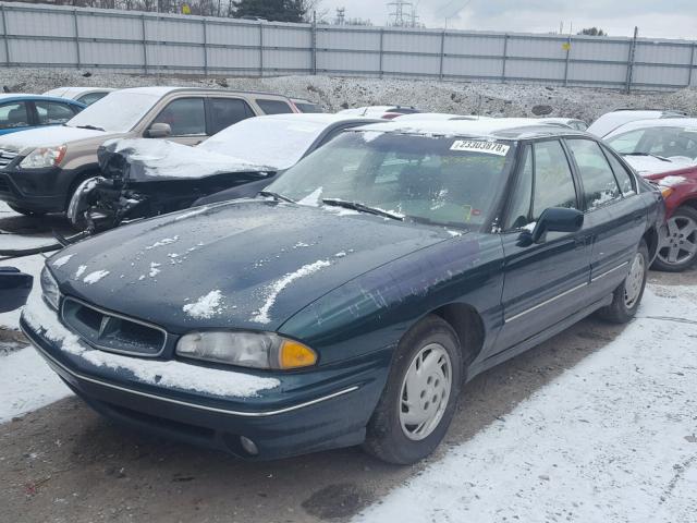 1G2HX52K2XH216202 - 1999 PONTIAC BONNEVILLE GREEN photo 2