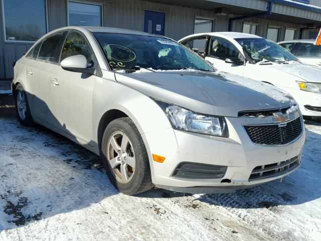 1G1PK5SBXE7203943 - 2014 CHEVROLET CRUZE LT SILVER photo 1