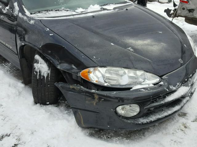 2B3HD76VXYH325122 - 2000 DODGE INTREPID R BLACK photo 9