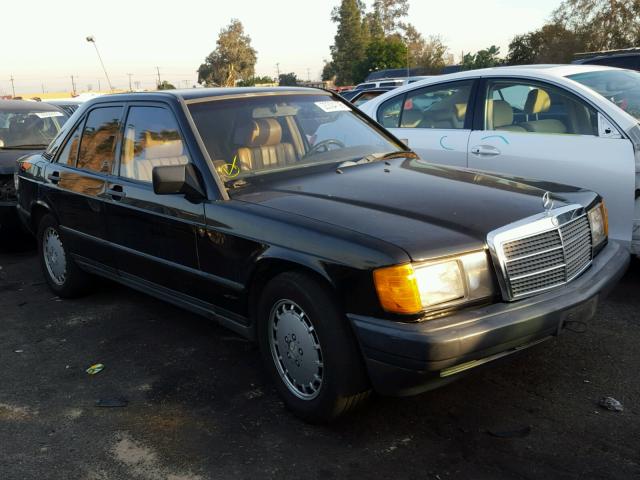 WDBDA28D5HF371860 - 1987 MERCEDES-BENZ 190 E 2.3 BLACK photo 1