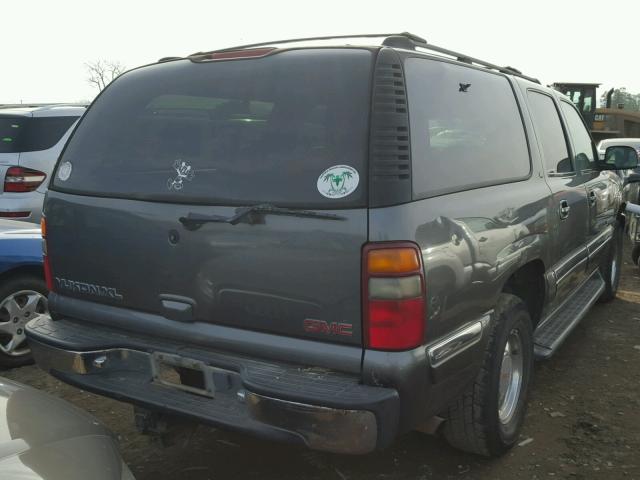 3GKFK16TX1G149416 - 2001 GMC YUKON XL K GRAY photo 4