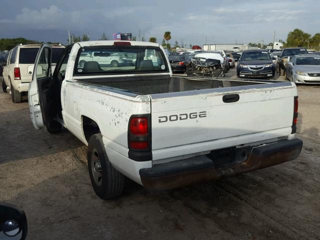 1B7HC16X4SS111050 - 1995 DODGE RAM 1500 WHITE photo 3