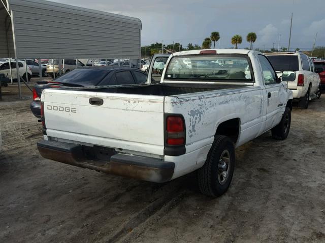 1B7HC16X4SS111050 - 1995 DODGE RAM 1500 WHITE photo 4