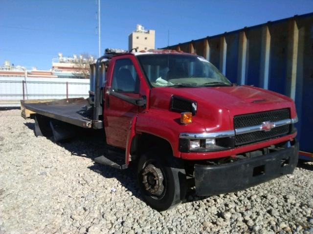 1GBE5C1265F505199 - 2005 CHEVROLET C5500 C5C0 RED photo 1