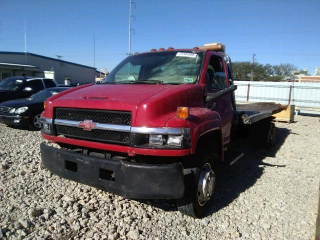 1GBE5C1265F505199 - 2005 CHEVROLET C5500 C5C0 RED photo 2