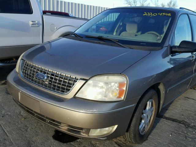 2FMZA52235BA23631 - 2005 FORD FREESTAR S BROWN photo 9