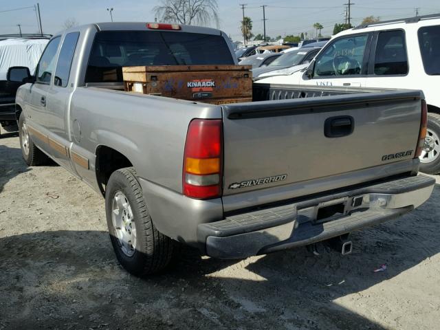 2GCEC19T711158034 - 2001 CHEVROLET SILVERADO SILVER photo 3