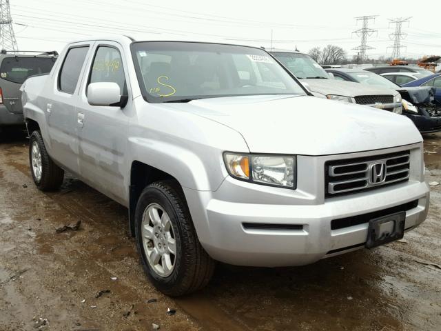 2HJYK16496H576022 - 2006 HONDA RIDGELINE GRAY photo 1