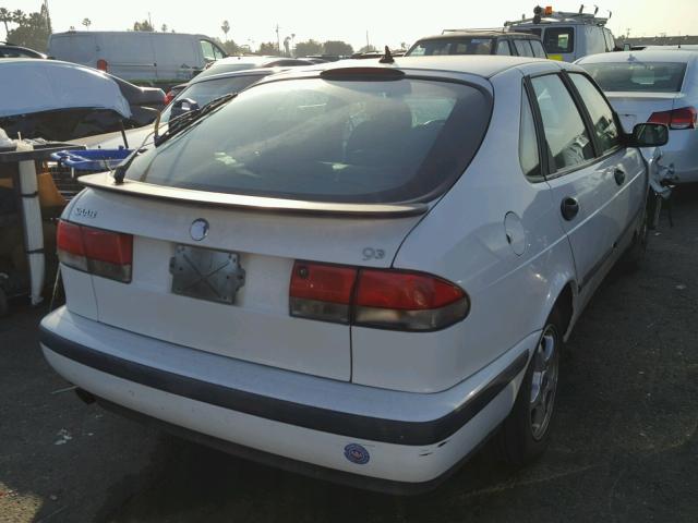 YS3DD58H512053983 - 2001 SAAB 9-3 WHITE photo 4