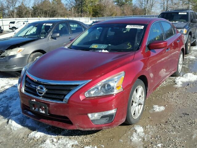 1N4AL3AP5DC100551 - 2013 NISSAN ALTIMA 2.5 RED photo 2