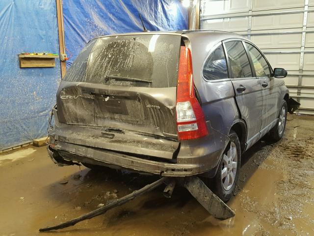 5J6RE4H44BL022473 - 2011 HONDA CR-V SE GRAY photo 4