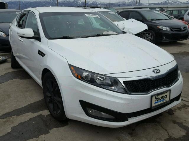 5XXGN4A78DG184885 - 2013 KIA OPTIMA EX WHITE photo 1