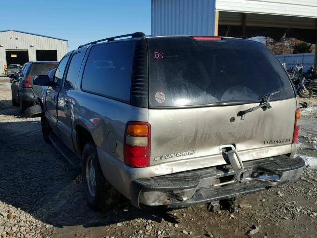 3GNEC16Z33G266175 - 2003 CHEVROLET SUBURBAN C TAN photo 3