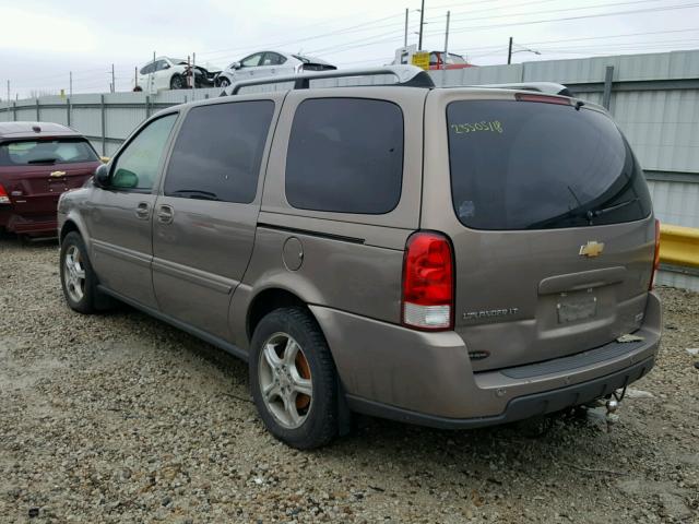 1GNDX33LX6D165616 - 2006 CHEVROLET UPLANDER L TAN photo 3