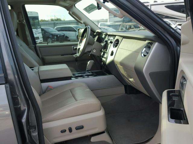 1FMJU1K59CEF26864 - 2012 FORD EXPEDITION GRAY photo 5