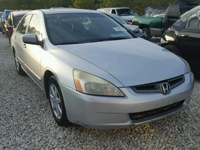 1HGCM665X3A025611 - 2003 HONDA ACCORD EX SILVER photo 1