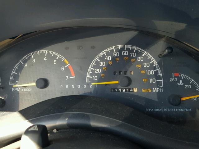 1G2WP12K2WF263059 - 1998 PONTIAC GRAND PRIX თეთრი ფოტო 8