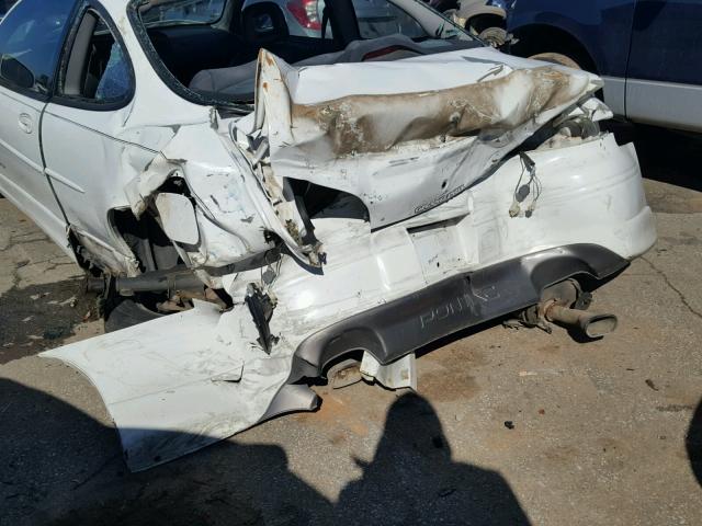 1G2WP12K2WF263059 - 1998 PONTIAC GRAND PRIX თეთრი ფოტო 9