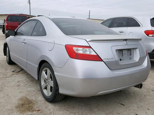 2HGFG12837H532462 - 2007 HONDA CIVIC EX SILVER photo 3