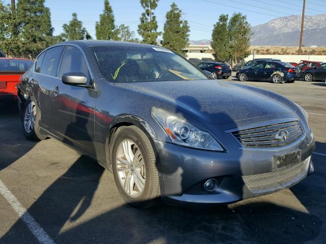 JN1CV6AP0BM509663 - 2011 INFINITI G37 BASE GRAY photo 1