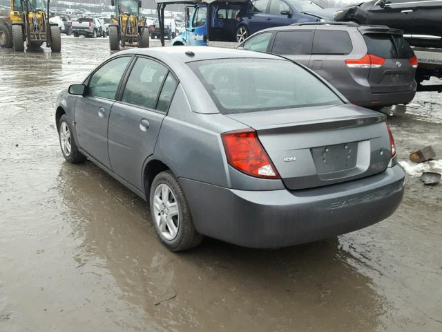 1G8AJ55FX6Z187953 - 2006 SATURN ION LEVEL GRAY photo 3