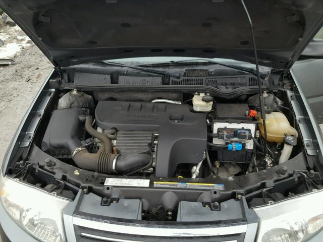 1G8AJ55FX6Z187953 - 2006 SATURN ION LEVEL GRAY photo 7