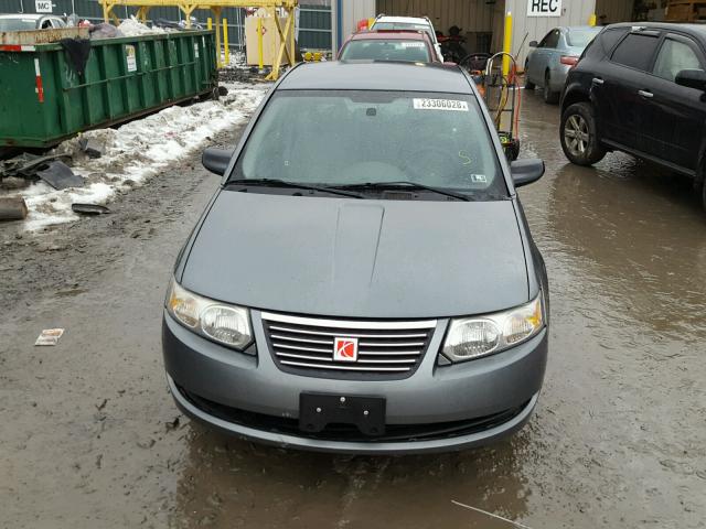 1G8AJ55FX6Z187953 - 2006 SATURN ION LEVEL GRAY photo 9