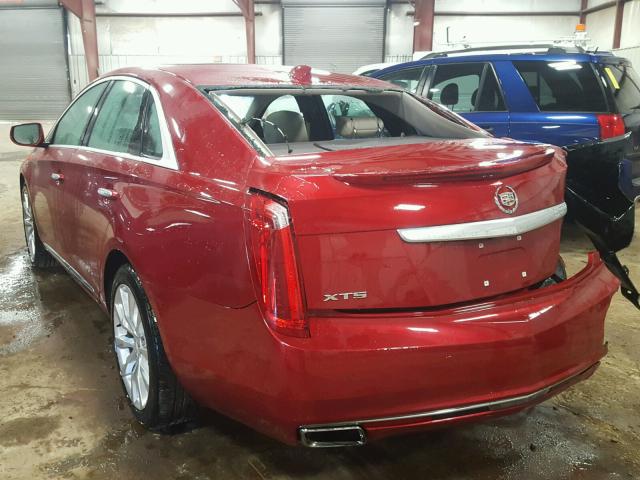 2G61M5S30F9192003 - 2015 CADILLAC XTS LUXURY RED photo 3