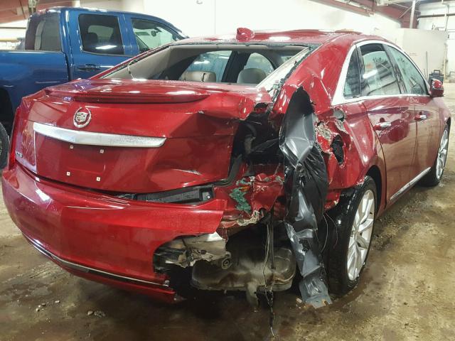 2G61M5S30F9192003 - 2015 CADILLAC XTS LUXURY RED photo 4