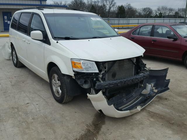 2D4RN5D12AR389128 - 2010 DODGE GRAND CARA WHITE photo 1