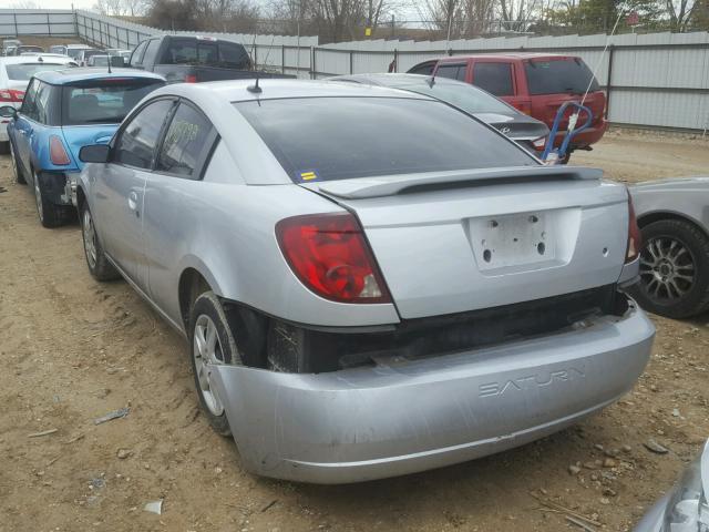 1G8AN15F76Z208576 - 2006 SATURN ION LEVEL SILVER photo 3