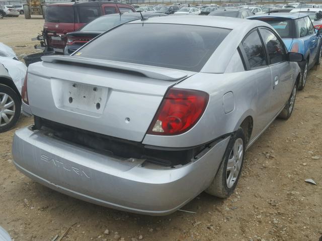 1G8AN15F76Z208576 - 2006 SATURN ION LEVEL SILVER photo 4